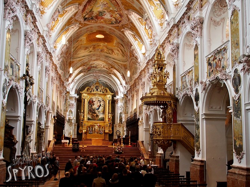 Freising Cathedral with Rococo interior