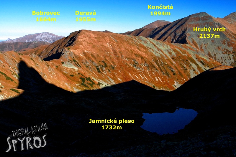 Panoráma z Ostrého Roháča