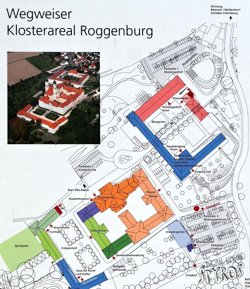 Reichsstift Roggenburg Plan