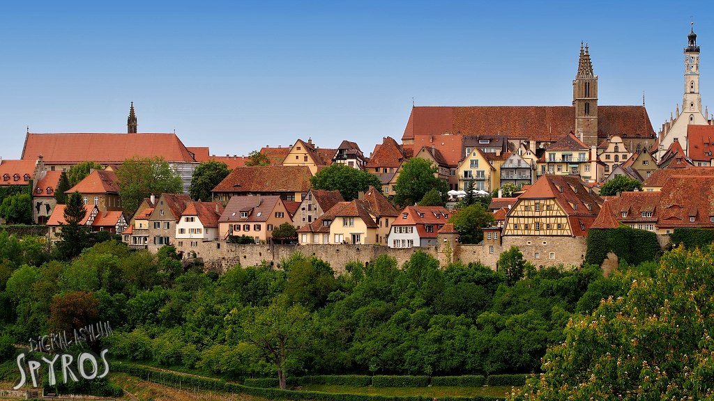 Rothenburg ob der Tauber - Panorama