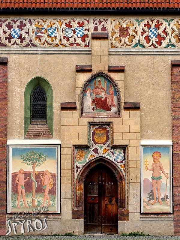 Blutenburg Schloss - Church Entrance