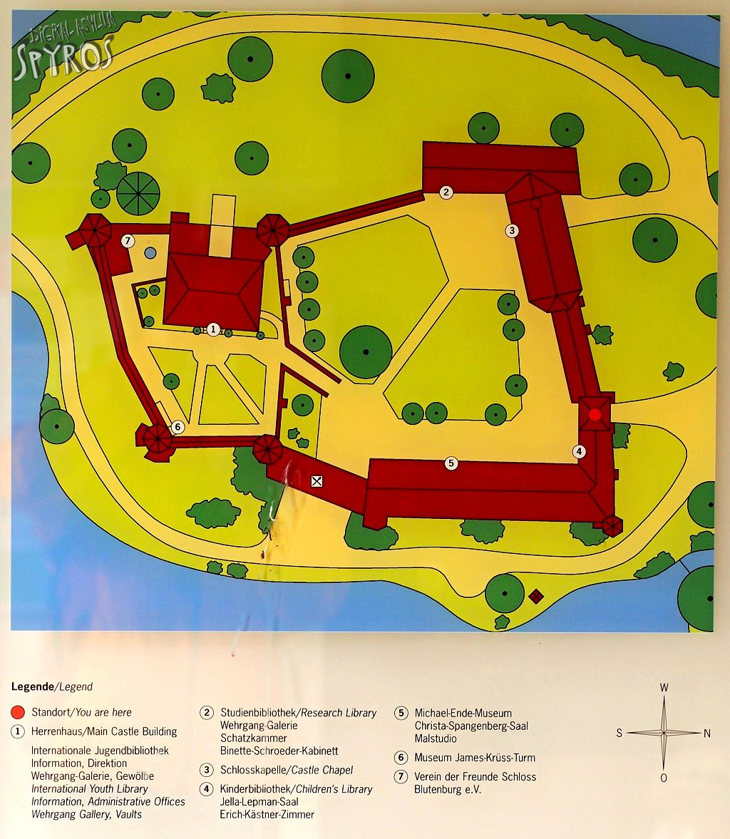 Blutenburg Schloss - Plan