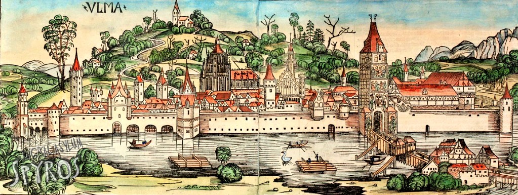 Ulm - Map from 1493