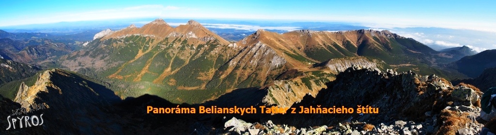 Belianske Tatry z Jahňacieho štítu