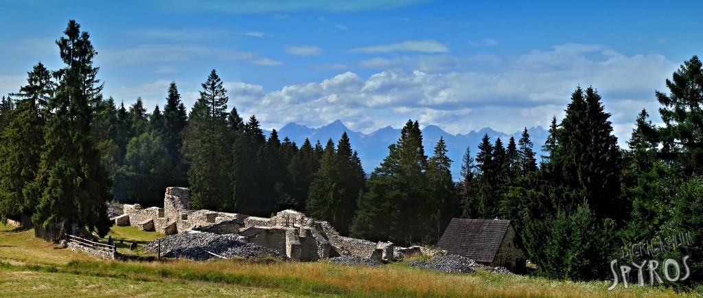 Kláštorisko - panoráma Tatier