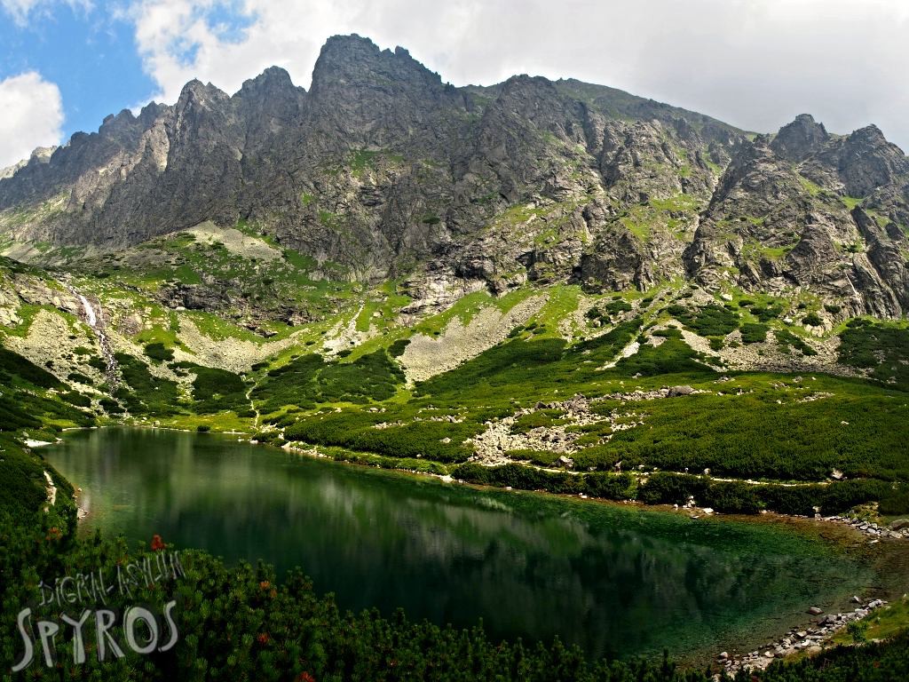 Velické pleso panoráma