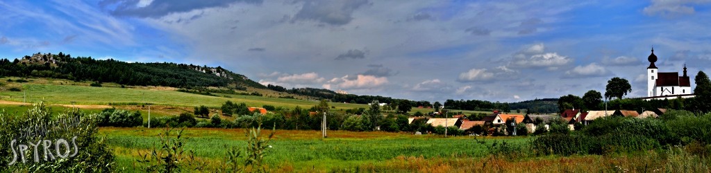 Žehra, Spišský hrad a Dreveník - panoráma