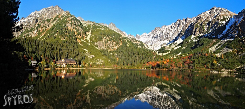 Popradské pleso (panoráma)